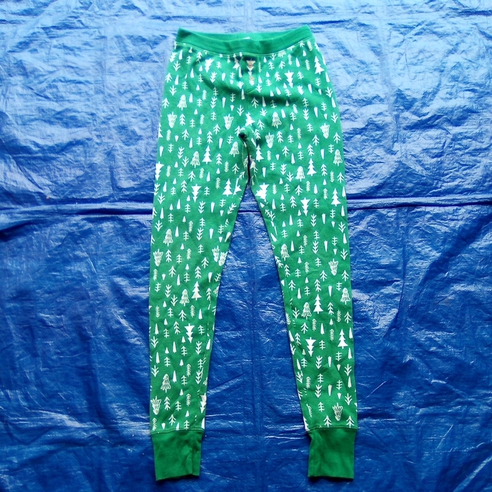 Green Tree Print  Leggings